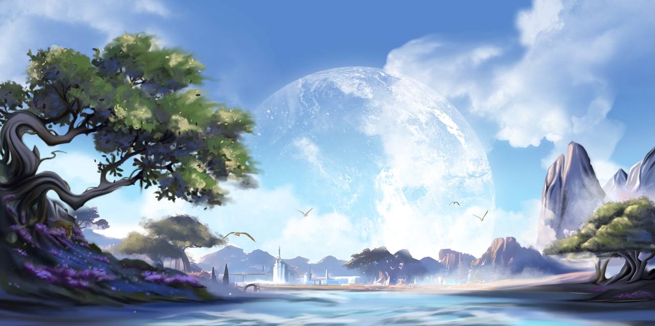 Under the Moon of Two Worlds